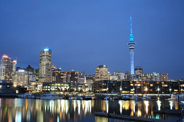 istock Auckland City at night 487234116
