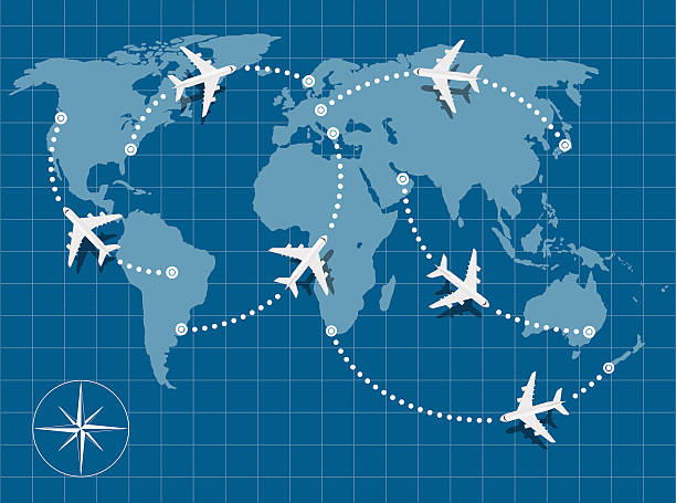 Vetor flight path grátis | AI, SVG e EPS
