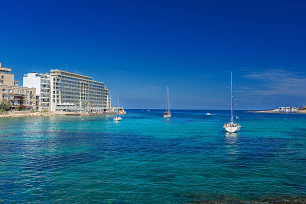 istock View on sailboats at Spinola bay St Julians Malta 487234532