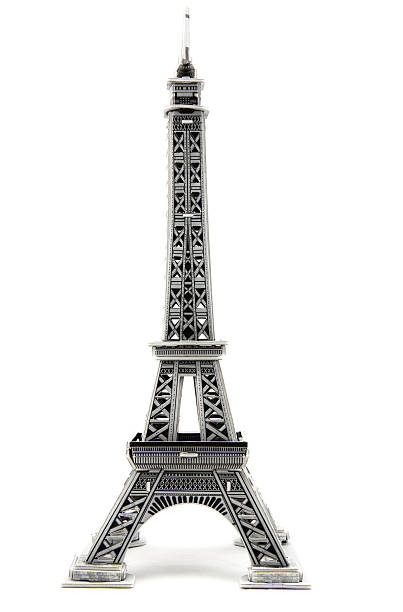 istock souvenir from paper Eiffel Tower Paris on white background 487234554