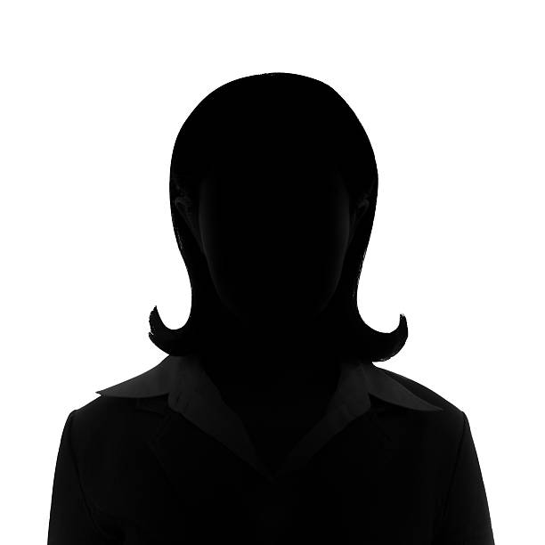 istock Unknown businesswoman silhouette. 487234780