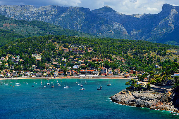 istock Port Sallor, Mallorca, Spain - panorama 487250670
