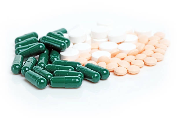 istock Drugs in white background 487251653