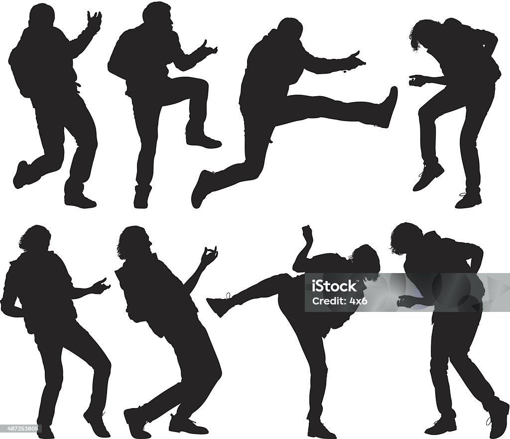 Man playing air guitar Man playing air guitarhttp://www.twodozendesign.info/i/1.png Air Guitar stock vector