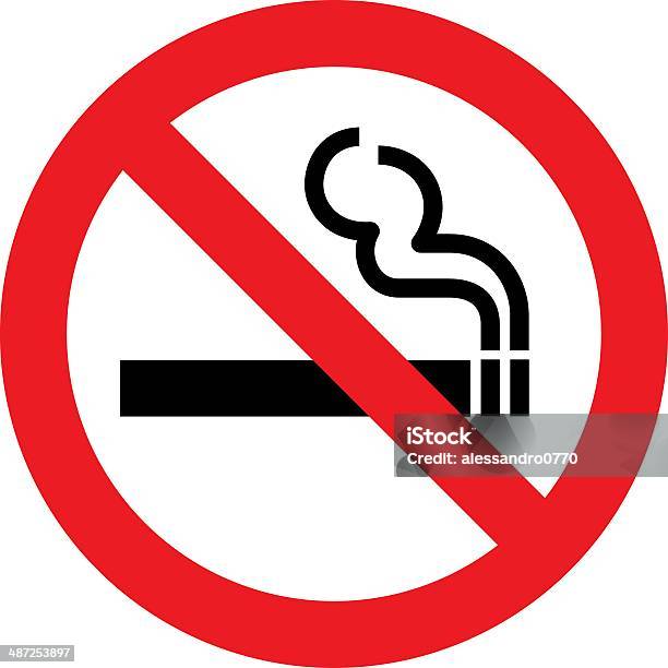 No Smoking Sign Stock Photo - Download Image Now - No Smoking Sign, Symbol, Forbidden