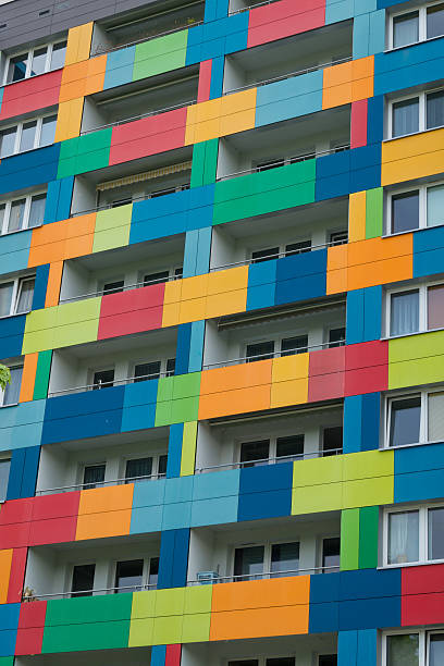 istock Colorful facade in Dresden 487255299