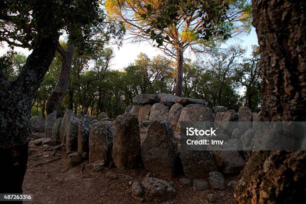 Cova Den Daina Catalonian Dolmen Stock Photo - Download Image Now - 2015, Ancient, Architecture