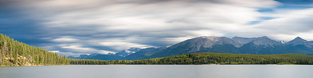 istock Panorama of Pyramid Lake - Long exposure version 487264058