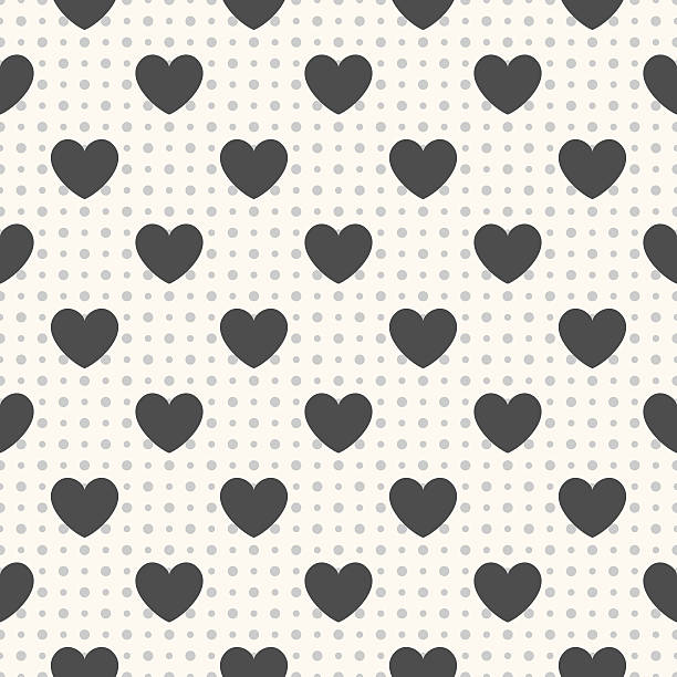 бесшовные геометрический рисунок с hearts. иллюстрация - pattern seamless textured effect image stock illustrations