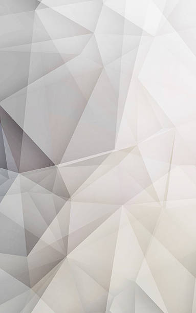 istock Abstract 3D geometric parametric origami background nature tone 487267420