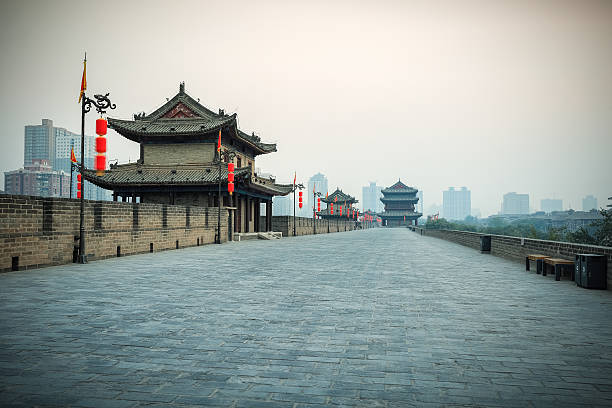 istock xian scenery on the ancient city wall 487272289