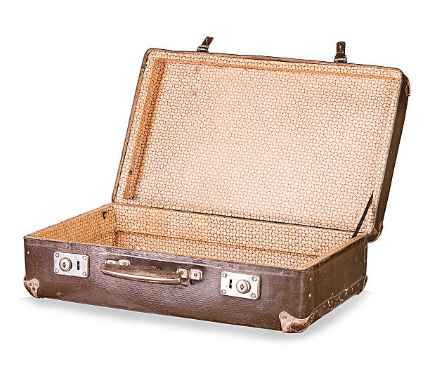 istock old suitcase close-up isolated on a white background 487275070