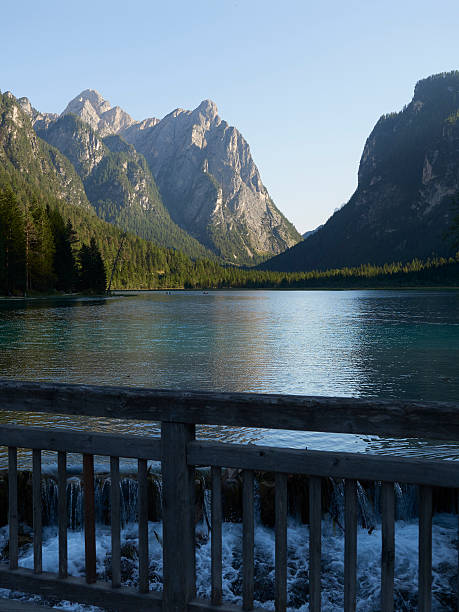 istock Dobbiaco Lake. Color Image 487282740