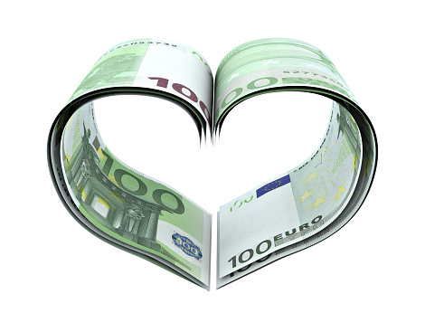 Heart Shape Made Euro