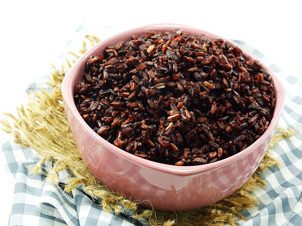 istock rice mix purple rice berry rice 487297866