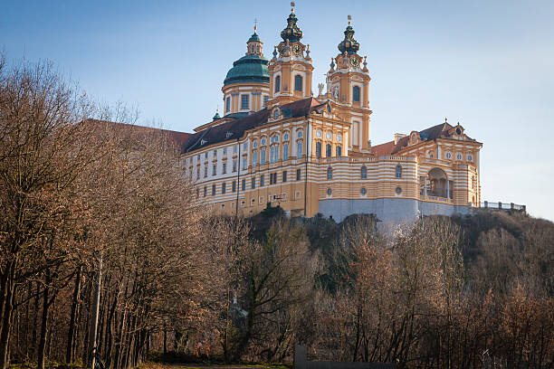 istock View of Melk Abbey Austria From Below Morning 487298061
