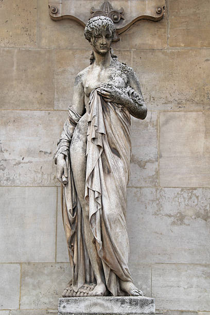 istock Statue in front of Garnier opera house, Paris. 487300201