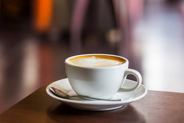 istock Hot coffee in vintage style. 487300641