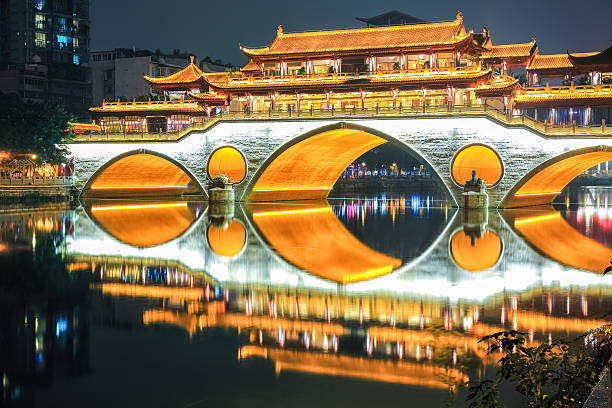 istock beautiful chengdu anshun bridge closeup 487300941