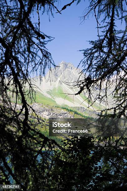 Photo libre de droit de Marcher Autour Du Lac Sils Piz Lagrev Sur Fond banque d'images et plus d'images libres de droit de Corvatsch