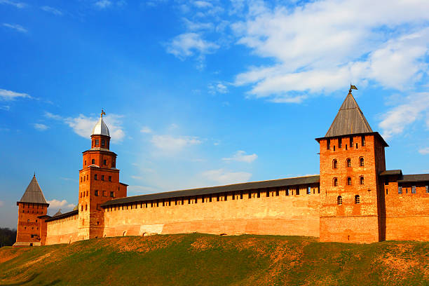 istock Russia, Novgorod. Old fortress. Kremlin. 487313788