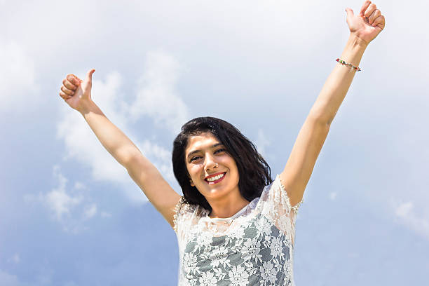 istock free young girls who dream and  sky 487318170