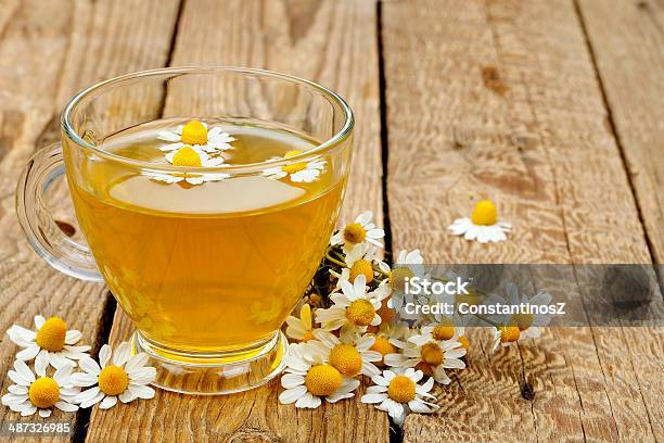 Chamomile Tea Stock Photo - Download Image Now - Blossom, Chamomile, Chamomile Plant