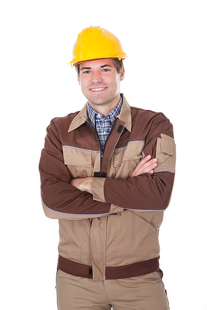 istock Portrait Of Young Mechanic 487327747