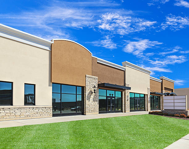 istock New commercial strip mall 487327775
