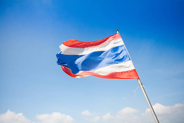 istock National flag of Thailand 487328177