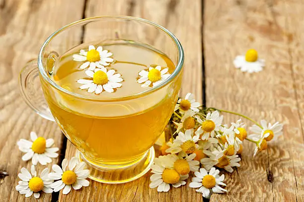 Photo of chamomile tea