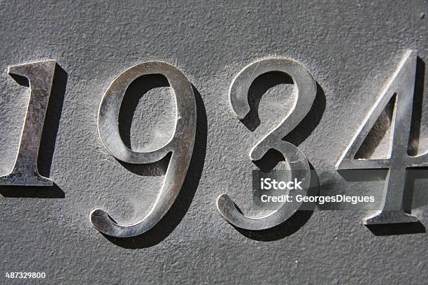 Year 1934 - Fotografie stock e altre immagini di 2015 - 2015, Anniversario, Anno 1934