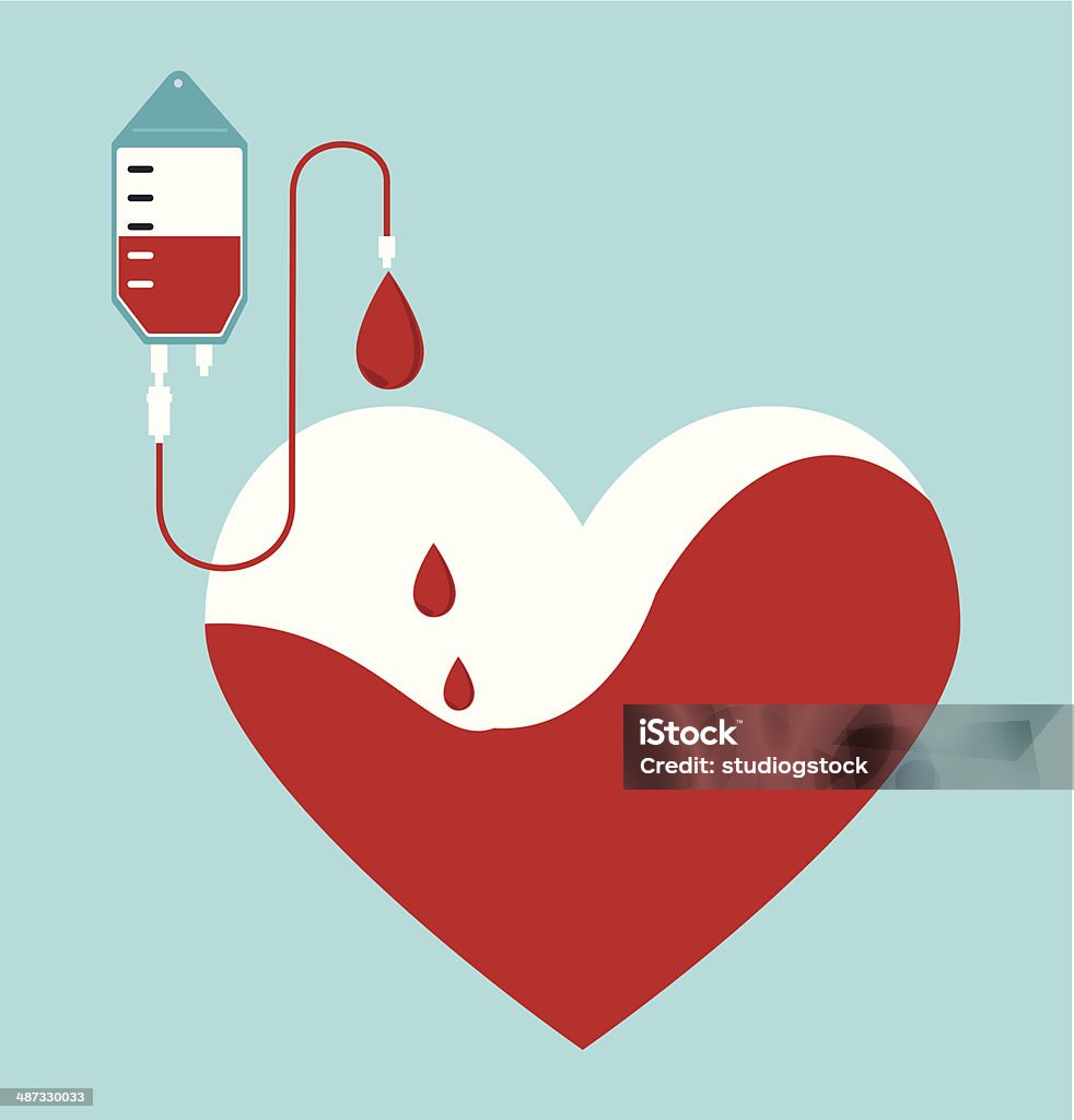 blood design blood design over blue background vector illustration Blood stock vector