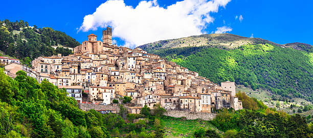 istock Castel del Monte,Beautiful Hilltop in Abruzzo,Italy. 487330278
