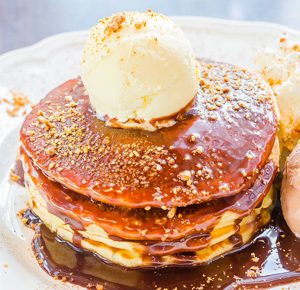 Icecream pancake