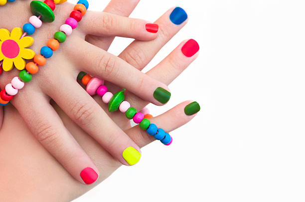 istock Manicure for girls. 487332028