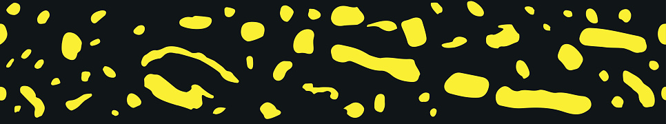 Great horisontally seamless vector background with salamander spots 