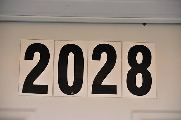 istock Street address white number year 2028 future 487354558