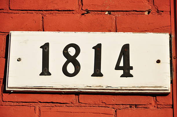 Street address number year 2011 historical past brick wall