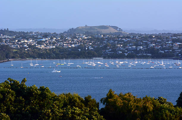 istock Auckland Cityscape - Mission Bay 487374620