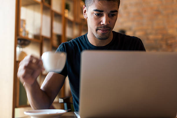 istock Business with the pleasure of coffee 487380498