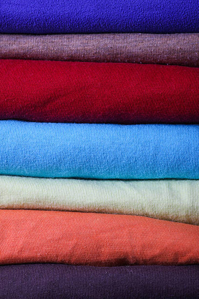 istock Pile of colorful clothes 487387759