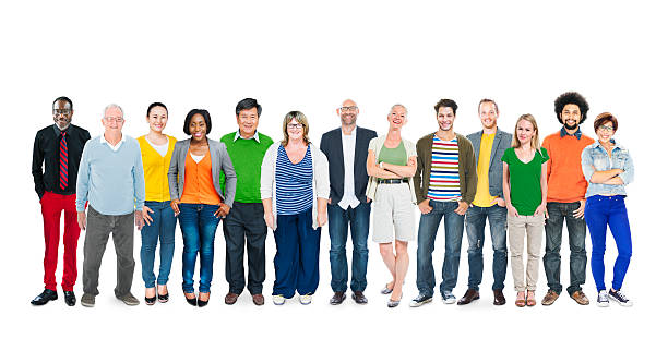 istock Group of Multiethnic Diverse Colorful People 487388021