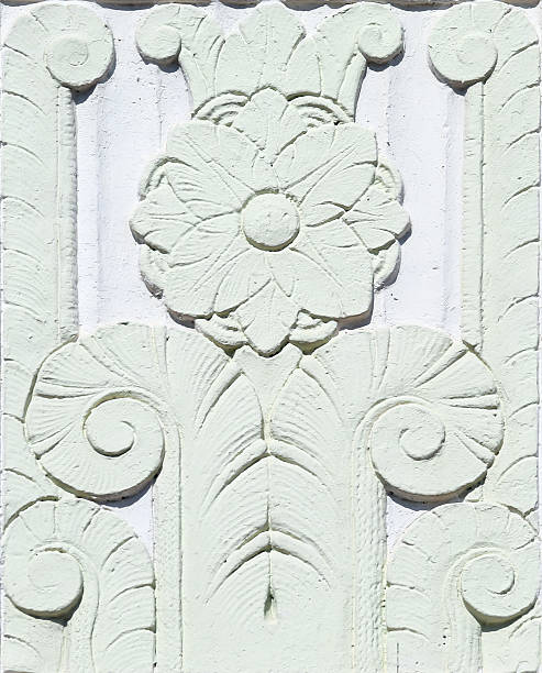 istock Art Deco frieze in Miami Beach 487390419