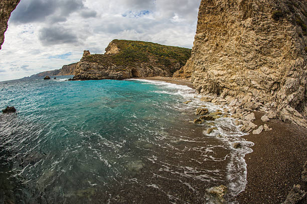 istock Scenic landscape with seaview, Kythira, Greece 487391098