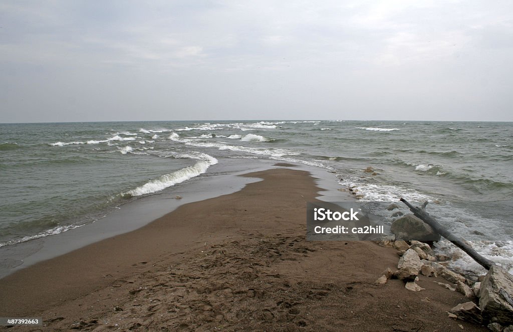 Fine di Point Pelee - Foto stock royalty-free di Point Pelee National Park In Ontario