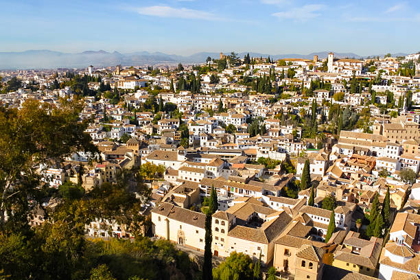 istock Albaicin landscape, Granada, Spain 487397644