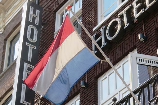 Amsterdam: Hotel Sign