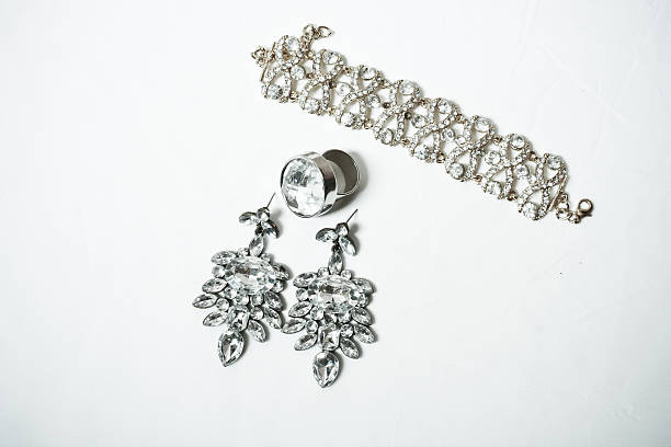 istock Jewelry on white background 487402388