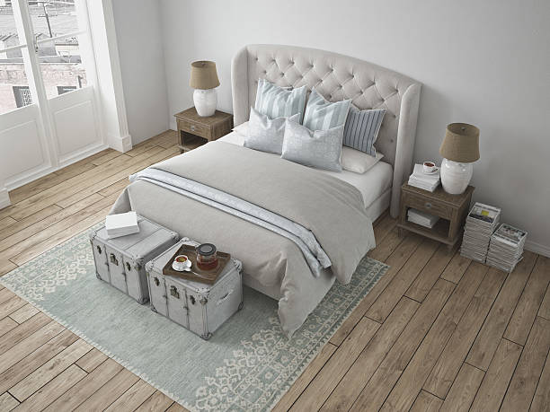 istock luxury vintage style bedroom. 3d rendering 487409188